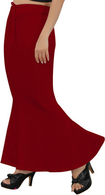 GrowMore Shapewear Maroon-XXL Lycra Blend Petticoat(XXL)