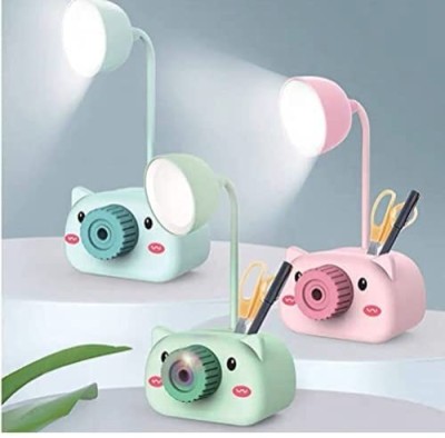 RHINETOYS Pig Led Lamp Single Pencil Sharpeners(Set of 1, Pink, Multicolor)