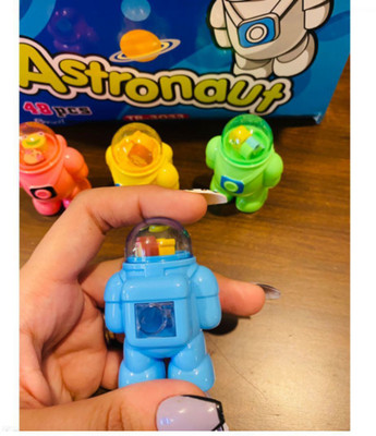 Barbarik 4Pcs Astronaut Sharpner with 2 small erasers Singla Pencils Tub Sharpeners Sharpeners(Set of 4, Multicolor)