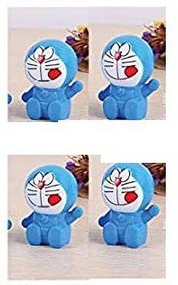 Anayatech Doremon single pencile sharpner Sharpeners(Set of 4, Blue, White)