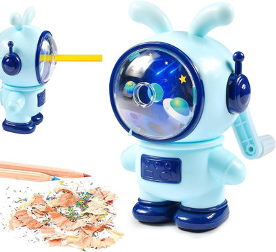 Littlin Space Rotary Sharpeners(Set of 1, Multicolor)