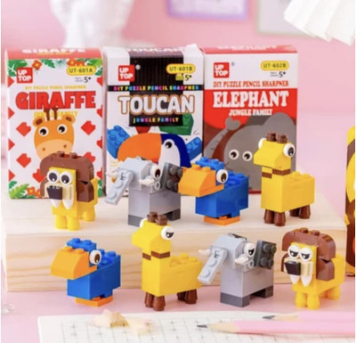 Samvardhan Puzzle Pencil Sharpeners for Kids | 2 Pieces Stationery Puzzle in Bricks Puzzle Pencil Sharpeners for Kids | 2 Pieces Stationery Puzzle in Bricks Sharpener(Multicolor) Samvardhan Puzzle Pencil Sharpeners for Kids | 2 Pieces Stationery Puzzle in Bricks Puzzle Pencil Sharpeners for Kids | 2 Pieces Stationery Puzzle in Bricks Sharpener(Multicolor)