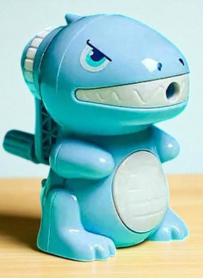 Colorbee The Artist's Choice: Two-Step Adjustable Sharpener for Colored Pencils Dragon Shape Color Pencil Sharpener Kids Cute Cartoon Safe School Stationery Sharpeners(Set of 1, Multicolor)