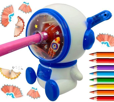 PINK KIWI 2 PANCILE SHARPNER Sharpeners(Set of 1, Multicolor)