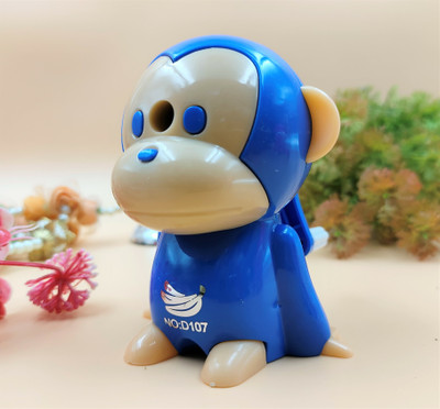 Paper Bear Cartoon Table Sharpener Table Sharpener Sharpeners(Set of 1, Blue)
