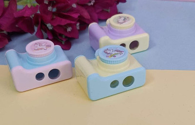 apcatio New Fancy Cute Unicorn SharpenerFor Girls & Kids Dual Blade Sharpeners(Set of 3, Multicolor)