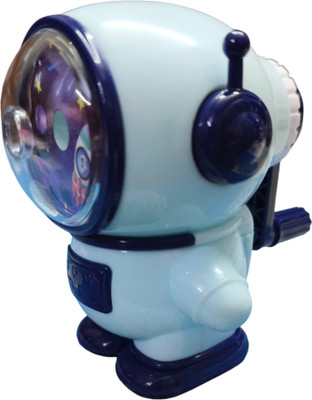 InkCraft Astronauts Pencil Sharpener Single Pencil Sharpeners(Set of 1, Navy Blue)