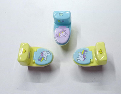 himanshu trading company Toilet Seat Pencil Sharpener Sharpeners(Set of 2, Multicolor)