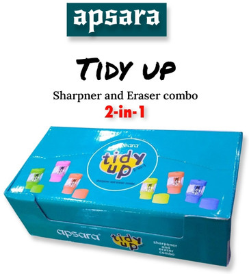 APSARA Tidy-Up Single Pencil Sharpeners(Set of 20, Multicolor)