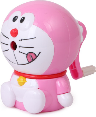 ModishOmbre Pink Doraemon Table Sharpener Single Pencil Sharpener(Pink)