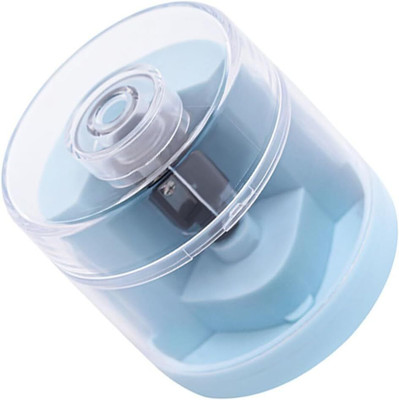 RV Mart Transparent Electric, Manual Sharpener(Blue)