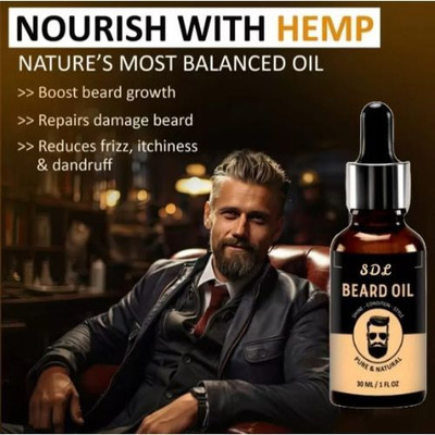 SDL Beard Oil For Daily Maintenance Hair Oil(30 ml)