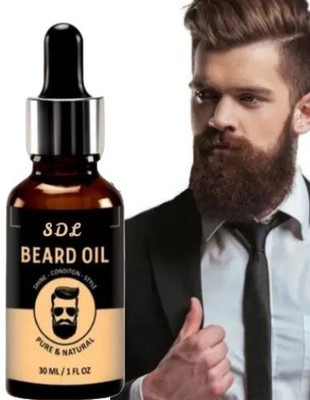SDL Natural Beard Oil For Rapid Growth Shave Oil(30 ml)