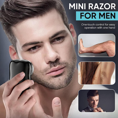 RADHE ENTERPRISE MINI ELECTRIC TRIMMER 2024 HAIR GROMING HAIR CUT BEARD BODY PARTS HAIR REMOVER Fully Waterproof Trimmer 300 min  Runtime 1 Length Settings(Multicolor)