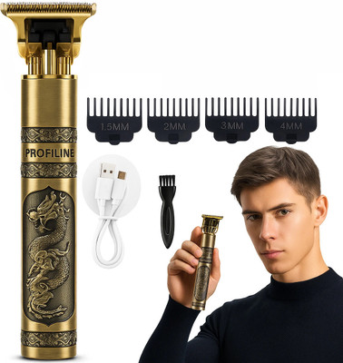 Profiline Mini electric shaver waterproof Trimmers seving trimmer  Shaver For Men(Gold)