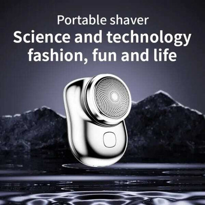 Trezzi Mini Pocket Fashion Shaved Electric Clean Shaver Hair Trimmer 60 min Runtime Trimmer 100 min  Runtime 1 Length Settings(Multicolor)