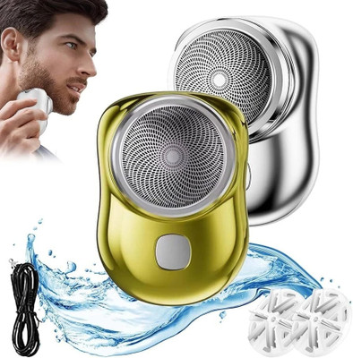 Totthar Mini Electric Shaver for Men, Portable Clean Beard Shaving Machine Hair Remove  Shaver For Men(Multicolor)
