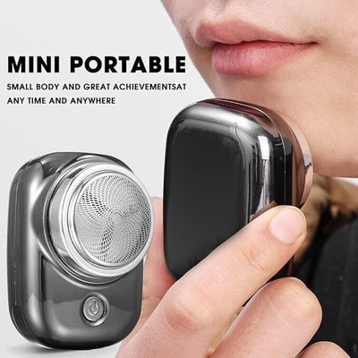 DCP ENTERPRISE Mini Electric Shaver for Men & Unisex, Portable USB Rechargeable  Shaver For Men(Multicolor)