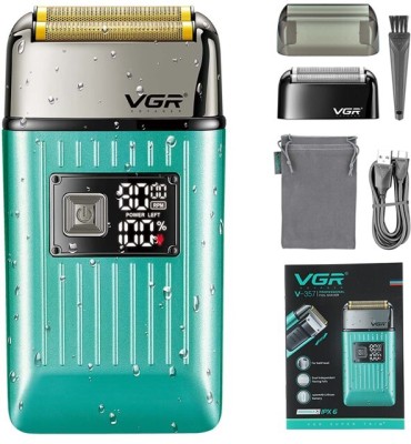 VGR V-357 Professional  Shaver For Men(Green)