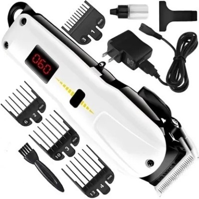 RACCOON Perfect Shaver, Haircut Rechargeable Beard And Moustaches Hair Machine, Trimmer  Shaver For Men(White, Black)