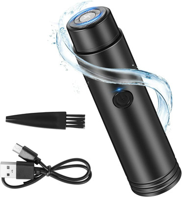 ZOPTER ENTERPRISE Mini Portable Electric Shaver Trimmer 60 min  Runtime 0 Length Settings(Multicolor)
