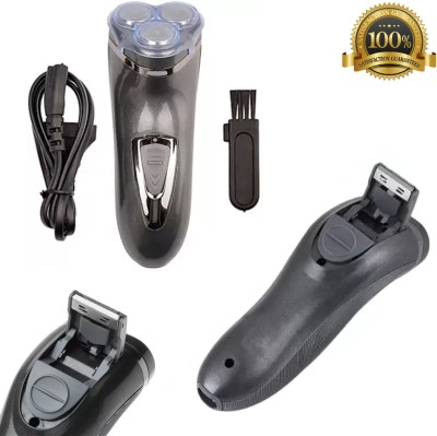 KME Professional 3D Electric Shaver pop up Rechargeable Float Triple 3 Blades  Shaver For Men, Women(Multicolor)