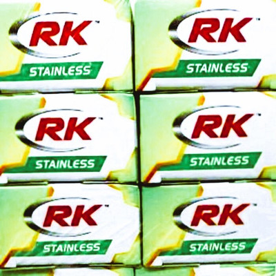 RK Stainless Cartridge RK STAINLESS SALOON PACK 300 CARTRIDGES BLADES (EACH PACKET CONTAIN 50 BLADES)E(Pack of 6)