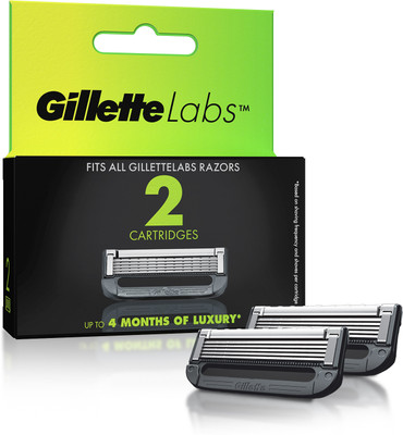 Gillette Labs Shaving Blades for Men(Pack of 2)