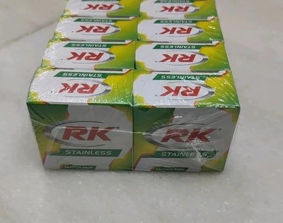 RK Stainless SALOON PACK 400 BLADES (EACH PACKET CONTAIN 50 BLADES)(Pack of 8)