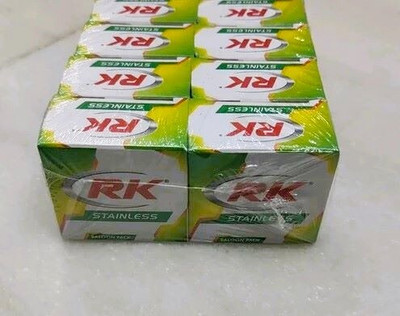 RK Stainless SALOON PACK 400 BLADES (EACH PACKET CONTAIN 50 BLADES)Q(Pack of 8)
