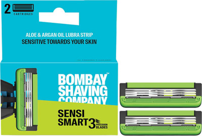 BOMBAY SHAVING COMPANY Sensi Smart3 Cartridge(Pack of 2)