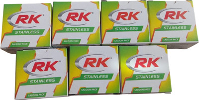 Saloon RK Stainless 350 BLADES (EACH PACKET CONTAIN 50 BLADES)(Pack of 7)