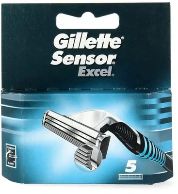 Gillette Sensor Excel 5 Shaving Cartridges Pack