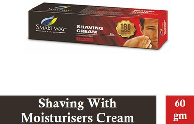 Smartway Shaving Cream - Pack Of 1 (60gm)(60 g)