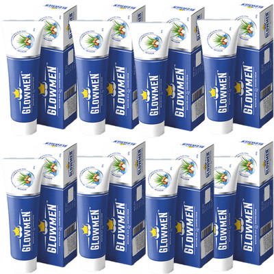 NG MART GLOWMAN SHAVING CREAM FOR PERFACT SHAVING & FOAMING PACK OF 60gm x 8(480 g)