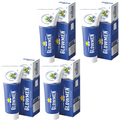 NG MART GLOWMAN SHAVING CREAM FOR PERFACT SHAVING & FOAMING PACK OF 60gm x 4(240 g)