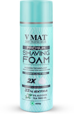 v mat VMAT PREMIUM SHAVING FOAM 400 ML(400 ml)
