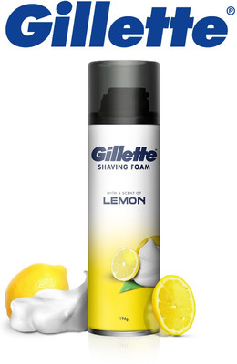 Gillette New Lemon Pre Shave Foam 196 g(196 ml)