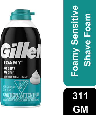 Gillette Foamy Sensitive Shave Foam for Men(311 g)