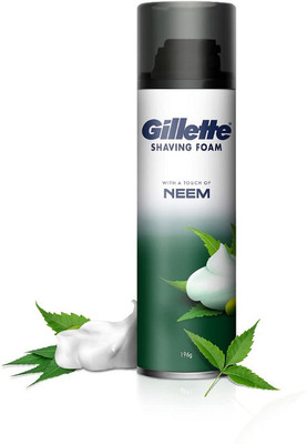 Gillette PRE SHAVE FOAM NEEM 196g SET OF 1 PCS(196 ml)