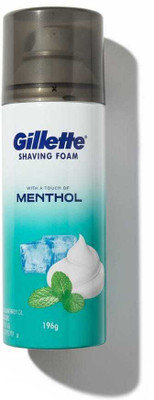 Gillette shaving foam menthol(196 g)