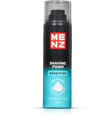 MENZ Sensitive Skin Pre Shave Foam Smooth & Irritation-Free With Oat Milk(250 g)