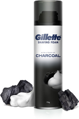 Gillette Charcoal Pre Shave Foam(196 g)