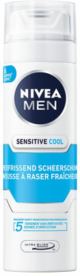 NIVEA Men Shaving Foam Sensitive Cool 200 ml MADE IN GERMANY(200 ml)