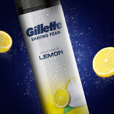 Gillette Newest Lemon Pre Shave Foam(196 ml)