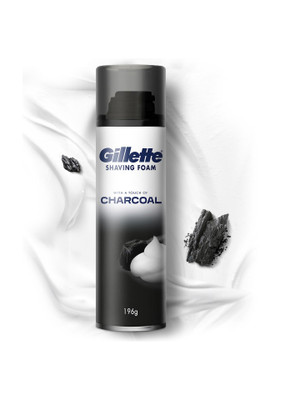 Gillette Charcoal Pre Shave Foam(196 g)