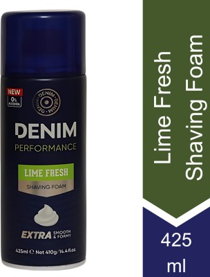 DENIM Performance Lime Fresh Shaving Foam(425 ml)