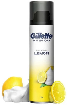 Gillette PRE SHAVE FOAM LIME 196g PACK OF 1(196 ml)