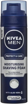 NIVEA Men Protect & Care Moisturising Shaving Foam MADE IN GERMANY(200 ml)