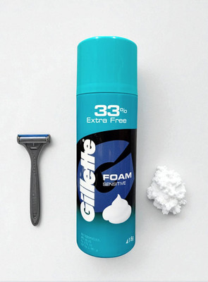 Gillette Sensitive Skin Shaving Foam(418 g)